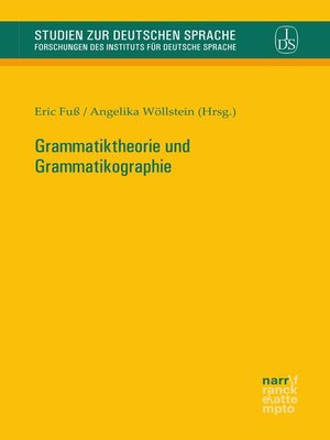 cover image of Grammatiktheorie und Grammatikographie